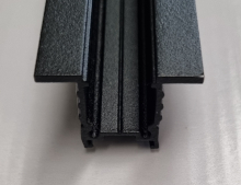 Aluprofil-Einbau Profi -Maxi 2m  35x23 mm schwarz
