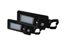 Draco Solar IP 65 3000K 1705lm 15W schwarz